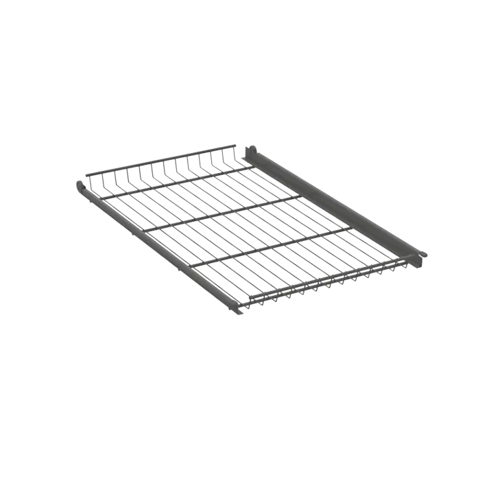 Wire shelf 400, Dark Grey